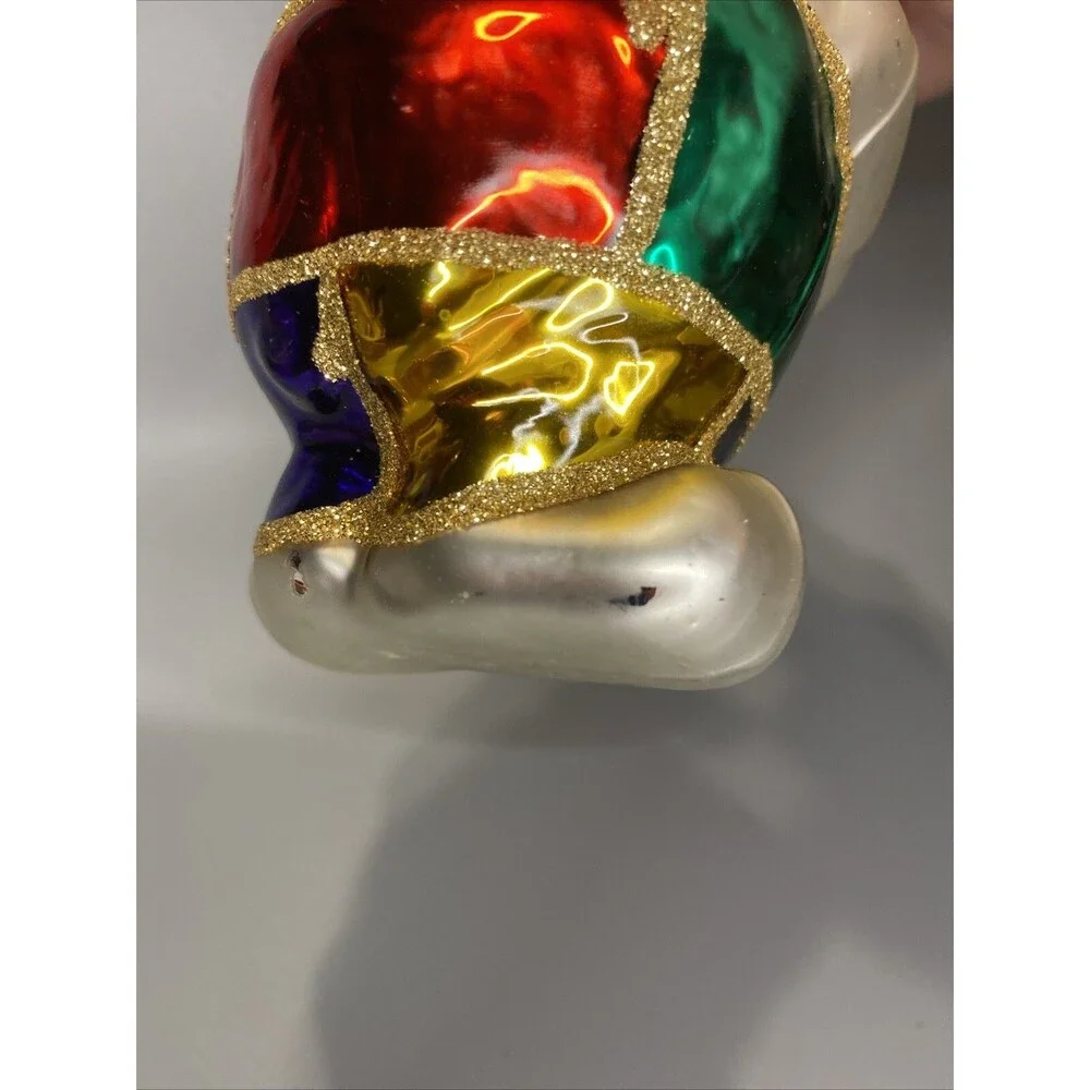 Kurt S Adler Polonaise Christmas Ornament Clown Musician Playing Accordion
